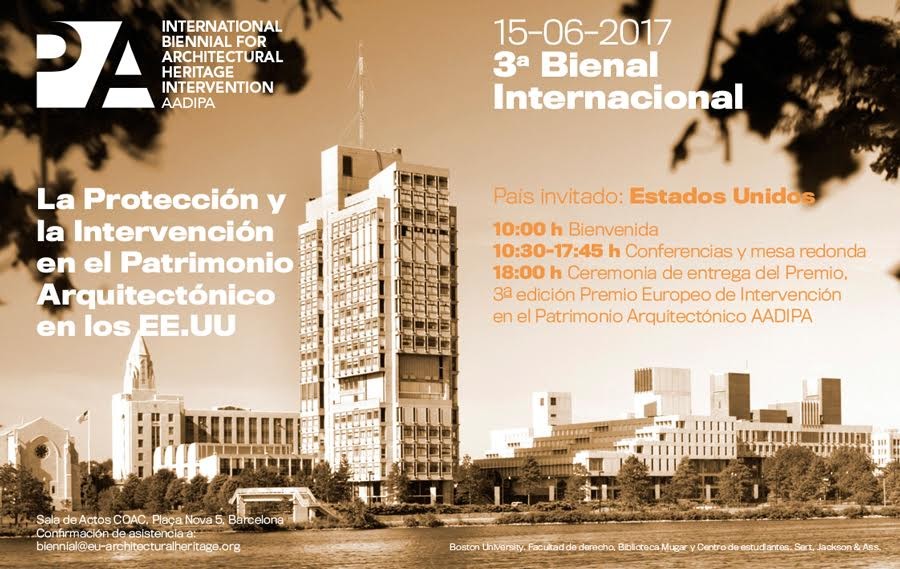 3ª Bienal Internacional de Intervención en el Patrimonio Arquitectónico