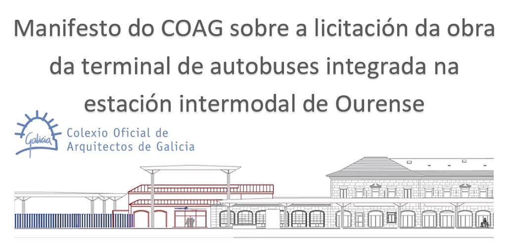 Manifesto sobre o proxecto de terminal de autobuses na estación intermodal de Ourense