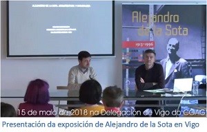 Presentación Exposición Alejandro de la Sota en Vigo