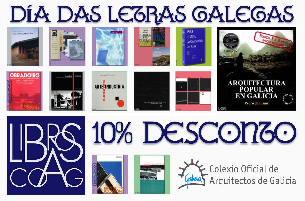 Día das Letras Galegas 2020 | Desconto na adquisición de libros COAG