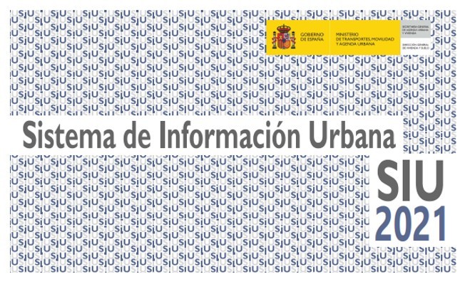 Disponible la publicación “Sistema de Información Urbana (SIU) 2021” del Ministerio de Transportes, Movilidad y Agenda Urbana