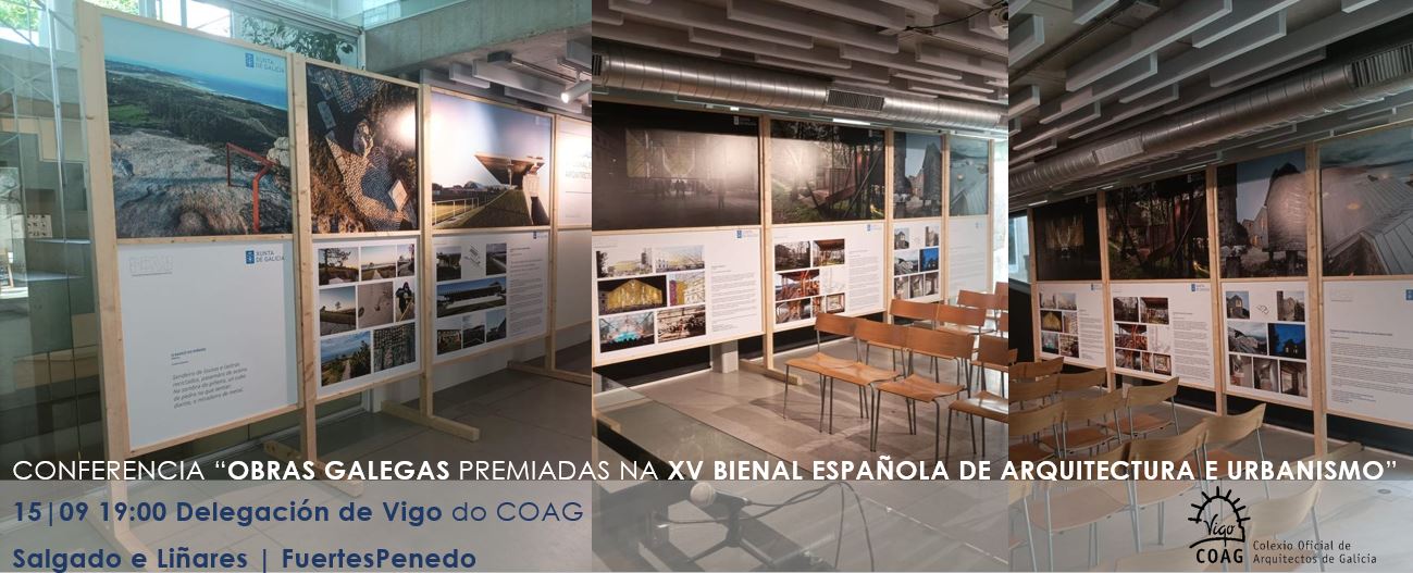 Conferencia “Obras galegas premiadas na XV Bienal Española de Arquitectura e Urbanismo”